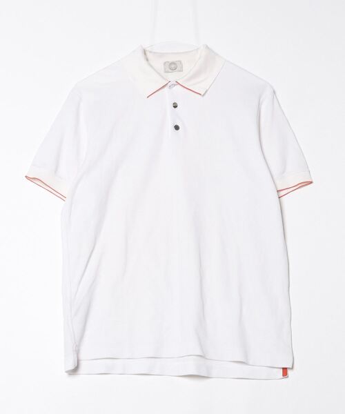 HERMES 半袖ポロシャツ HERMES 「HERMES」 半袖ポロシャツ L ホワイト メンズ