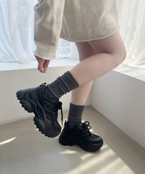 オリエンタルトラフィック（ORiental TRaffic）/ボリュームソールラメスニーカー/OT3758 ORiental TRaffic（オリエンタルトラフィック） スニーカー ボリューム