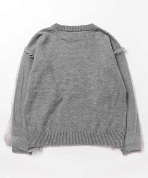 「MILLION CARATS」 長袖ニット FREE オフホワイト レディース_画像2