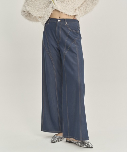 ジーンズ デニム デニムパンツ Kelsey soft denim pants ケルシーソフトデニムパンツ レディース