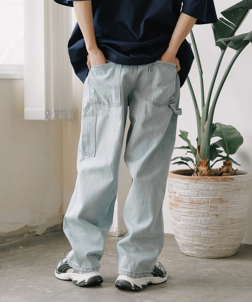 【Levi's】リーバイス SILVERTAB CARPENTER 34×30 VINTAGE Levi's Silvertab Jeans Men 34 x 30 Blue Carpenter