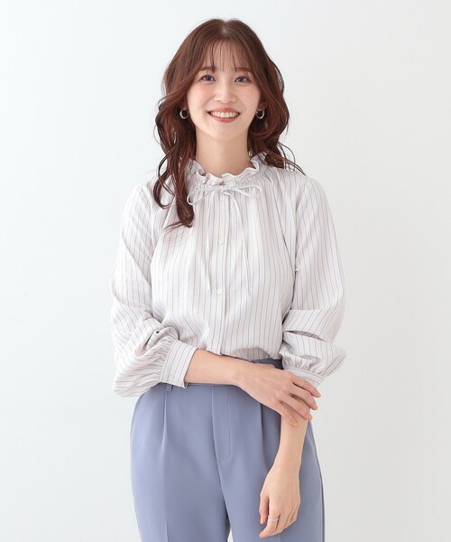 ファビアナフィリッピ　ピンク　シルク　半袖　ブラウス　シャツ　フリル　レディース ファビアナフィリッピピンクシルク半袖ブラウスシャツフリル