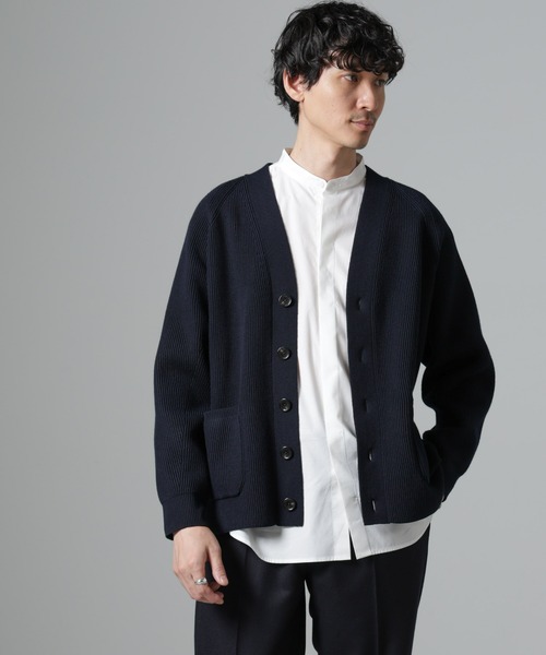「数量限定 在庫処分セール」 カーディガン 両畦スポンディッシュカーディガン メンズ（coen Tシャツ(半袖+袖なし)