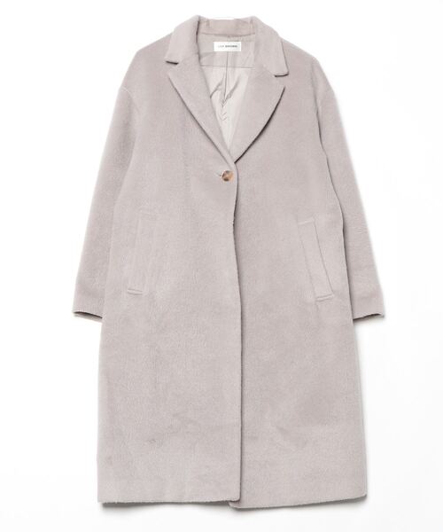 LILY BROWN（リリーブラウン） チェスターコート ONE SIZE グレー