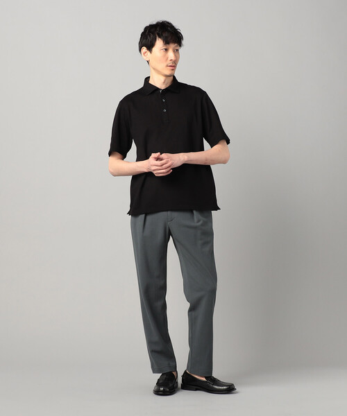 COMME CA MEN（コムサメン） スラックス 「セットアップ対応」泉州編み