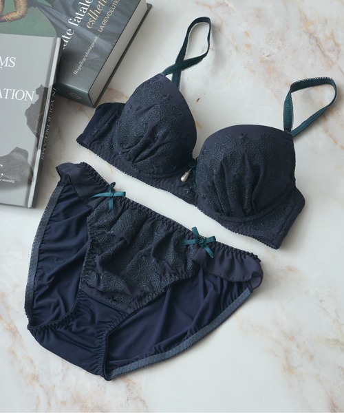 LA PERLA ネイビー ブラジャーショーツセット ショーツ3点セット｜La Perla - ラペルラ公式オンラインストア