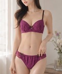ブラジャー ショーツセット 「ノンワイヤーみた...の詳細画像3