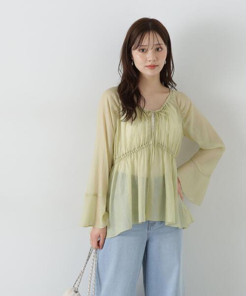 PROPORTION BODY DRESSING ブラウス シャツ フィッシュテール