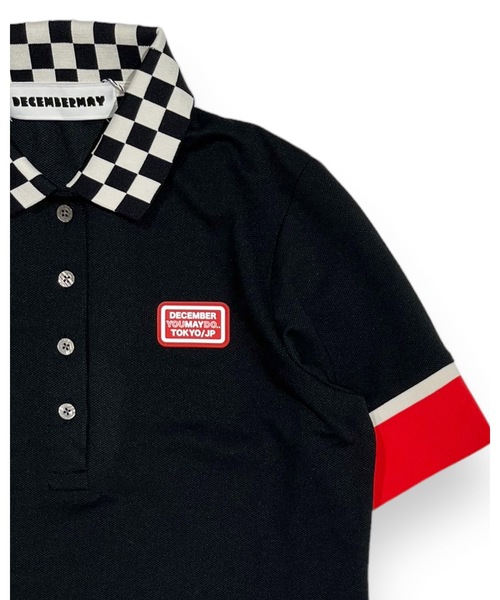 DECEMBERMAY（ディセンバーメイ） uvカット ポロシャツ ポロ Checkered