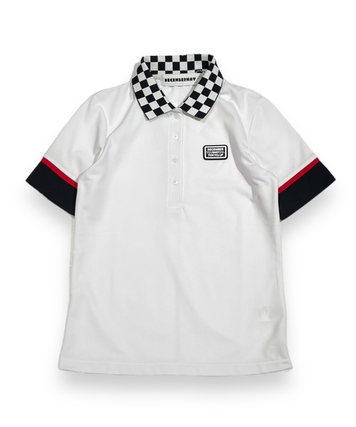 DECEMBERMAYディセンバーメイCheckered poloポロシャツ DECEMBERMAY（ディセンバーメイ） ポロシャツ ポロ Checkered polo