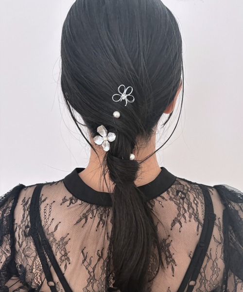 Dorry Doll ヘアピン 花モチーフヘアピンセット : ZOZOTOWN