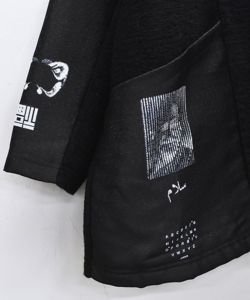 STOF（ストフ） セーター ニット FLAGMENTS MIX PULLOVER メンズ