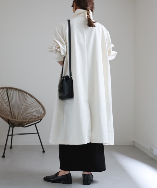 「ap retro」 コート FREE アイボリー レディース_画像5