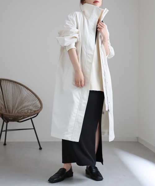 「ap retro」 コート FREE アイボリー レディース_画像7