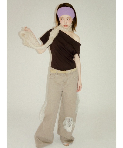 igi ジーンズ デニム デニムパンツ HIDDEN LACE CLASH DENIM