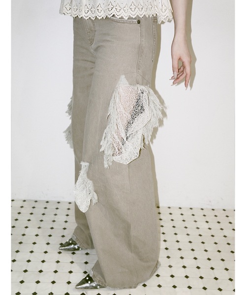 igi ジーンズ デニム デニムパンツ HIDDEN LACE CLASH DENIM