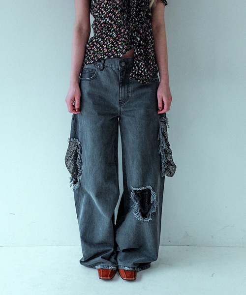 igi HIDDEN LACE CLASH DENIM レースクラッシュデニム HIDDEN LACE CLASH DENIM / レースクラッシュデニム（デニム