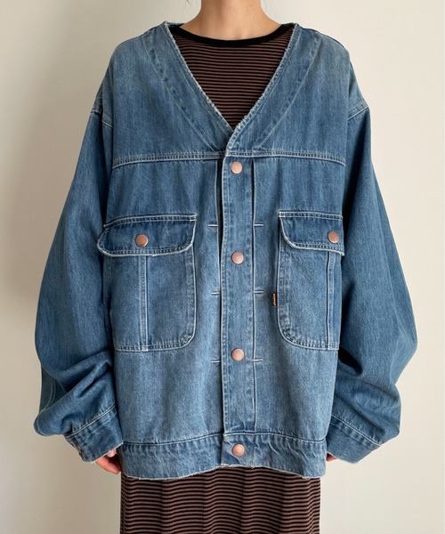 CANAL JEAN キャナルジーン　デニムジャケット CANAL JEAN 「CANAL JEAN」 「choice_cnl」デニムジャケット 38
