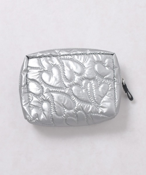 Flowering（フラワーリング） ポーチ ハート/リボン/ネコ/キルティング