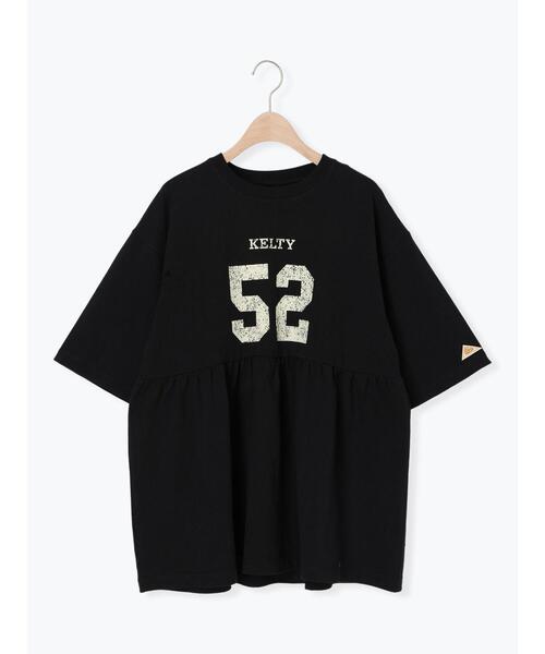 Samansa Mos2 tシャツ 「KELTY×Samansa Mo2」ギャザーチュニック
