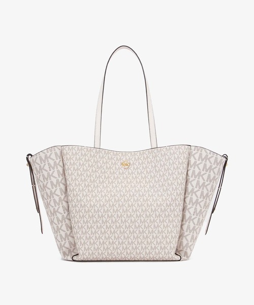 「愛」 MICHAEL KORS ホワイトトートバッグ マイケル マイケル コース MICHAEL MICHAEL KORS バッグ トート