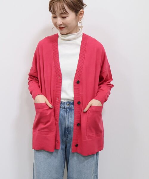「AMERICAN HOLIC」 ニットカーディガン L ブラック レディース