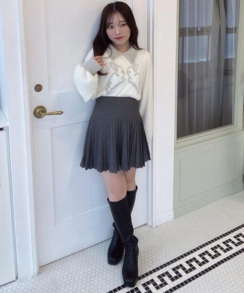 MAJESTIC LEGON（マジェスティックレゴン） ブーツ 美脚ストレッチ