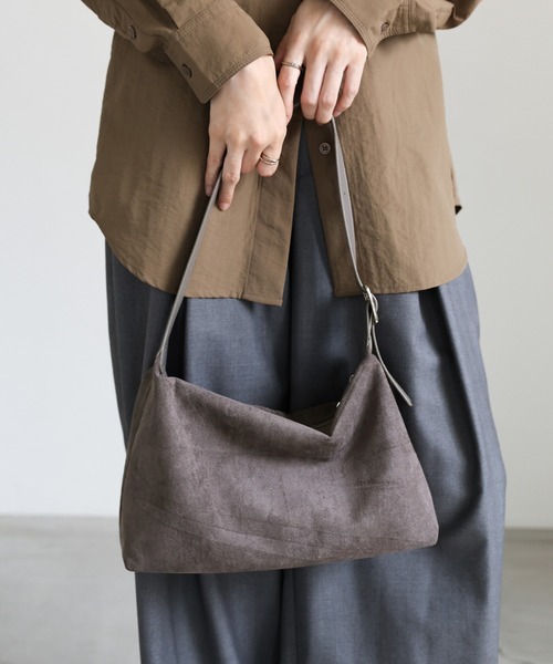 【☆新品未使用】月末SALE❣️'19秋冬新作2ウェイ　ショルダーバッグ　モカ♡ select MOCA（セレクトモカ） ショルダーバッグ バッグ フェイク