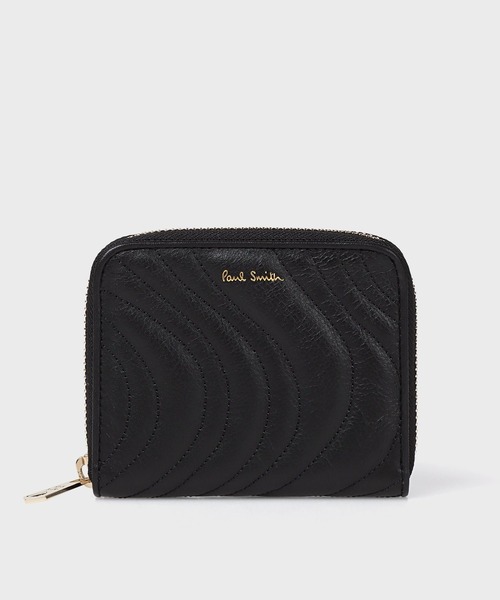 Paul Smith スワールエッジ 長財布 Paul Smith 財布 キルティングスワール 2つ折り財布 / 555413