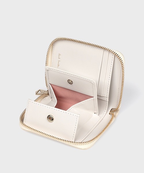 Paul Smith 財布 キルティングスワール 2つ折り財布 / 555413