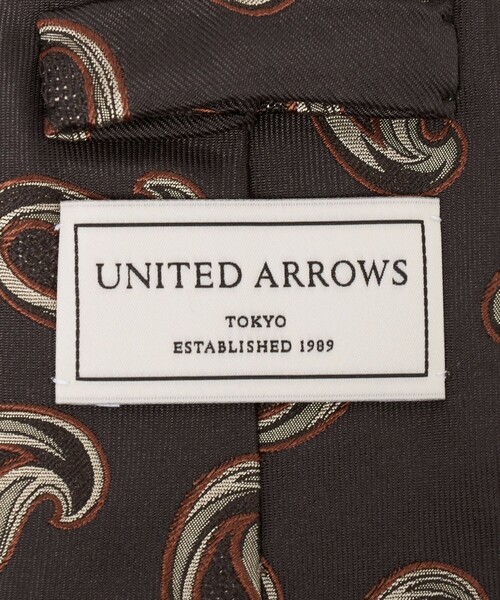 united arrows ブラウン ペイズリータイ 1300025F0197_l1_a001.jpg