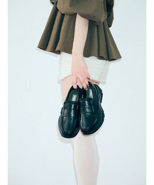 【LILY BROWN×PUMA】ローファー 22.5 【新品未使用品】 PUMA ローファー 「LILY BROWN×PUMA」LOAFYR レディース