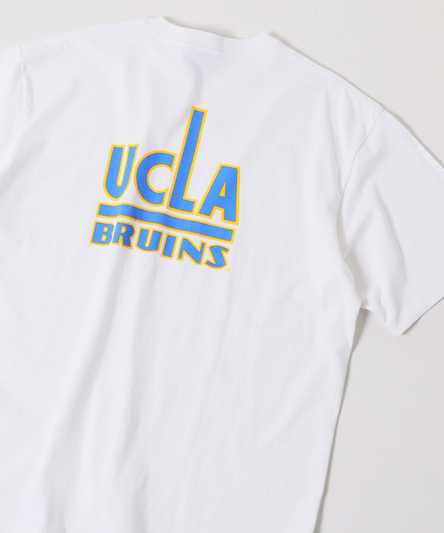 「UCLA」 半袖Tシャツ LARGE ホワイト メンズ