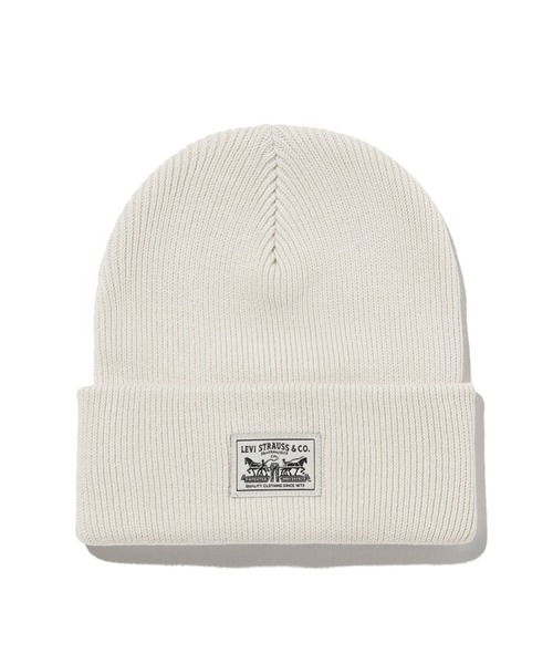 Levi's（リーバイス） ニット帽 ニットキャップ BACKPATCH ビーニー