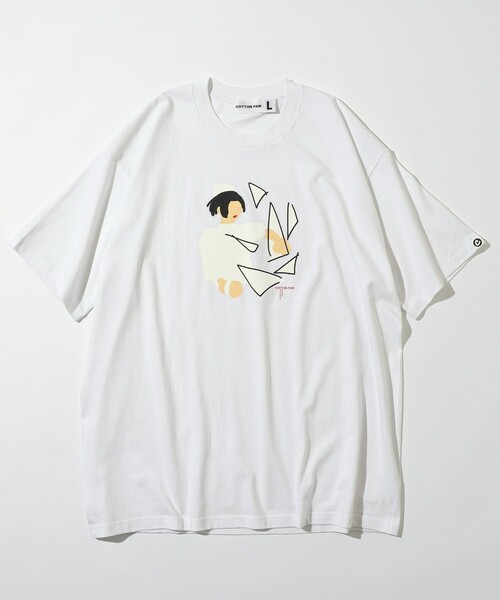 COTTON PAN（コットンパン） tシャツ 本能 フロントプリントTシャツ
