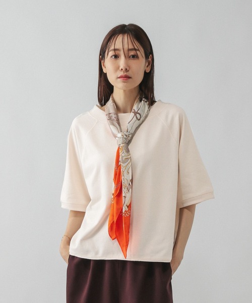 verybrain カットソー GLOBAL WORK（グローバルワーク） tシャツ 乾きやすいラグラン6分袖