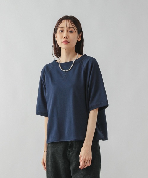 美品　値下げ不可　Baserange スエット　トレーナー GLOBAL WORK トレーナー スウェット 乾きやすいスウェット6分袖