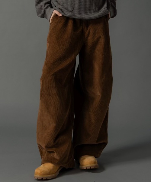 CIVVY. パンツ Wide Corduroy Pants - ワイドコーデュロイパンツ