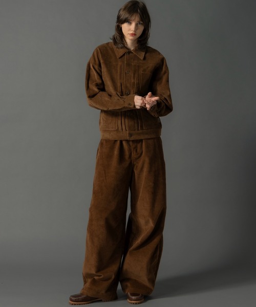 CIVVY. パンツ Wide Corduroy Pants - ワイドコーデュロイパンツ