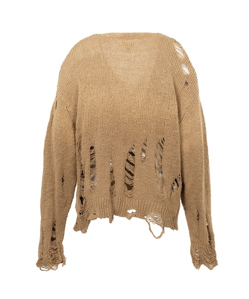 KAMIYA カーディガン Sun Faded Like Knit Cardigan メンズ : ZOZOTOWN