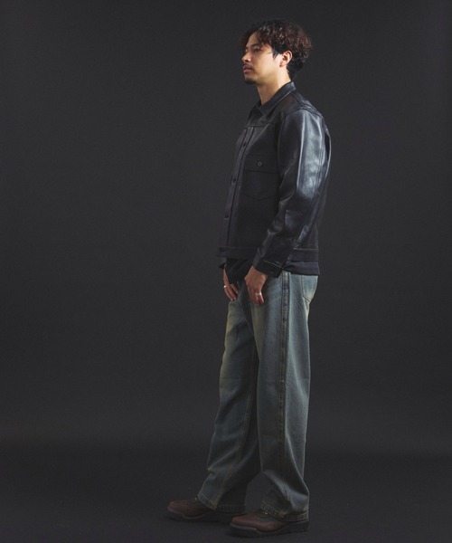 革ジャン ライダース SCHOTT-SHEEP LEATHER 1st TRACKER JACKET メンズ レディースの画像
