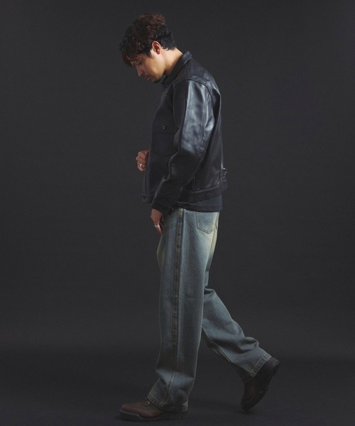 革ジャン ライダース SCHOTT-SHEEP LEATHER 1st TRACKER JACKET メンズ レディースの画像