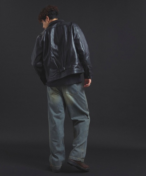 Schott N.Y.C（ショット） 革ジャン ライダース SCHOTT-SHEEP LEATHER