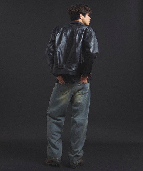 Schott N.Y.C（ショット） 革ジャン ライダース SCHOTT-SHEEP LEATHER