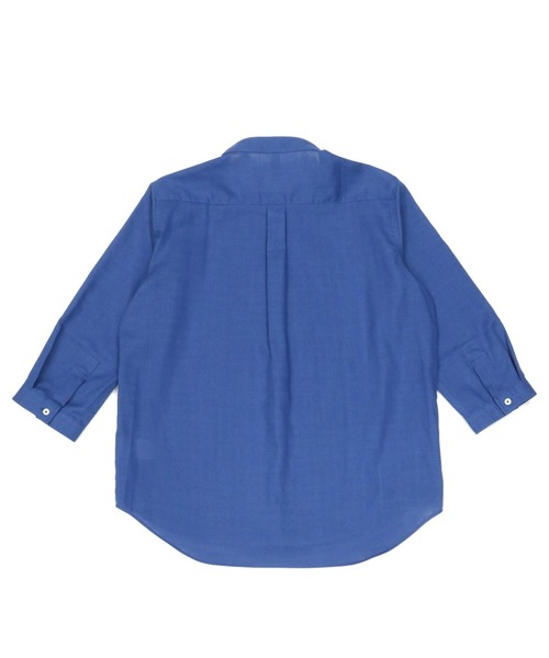 「Pitta Re:)」 7分袖ブラウス L ダークブルー レディース_画像2