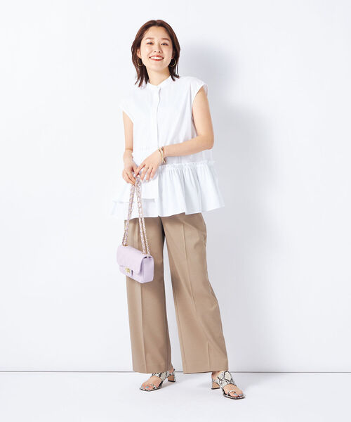 「NOLLEY'S Sophi」 半袖ブラウス 38 ベビーピンク レディース_画像5