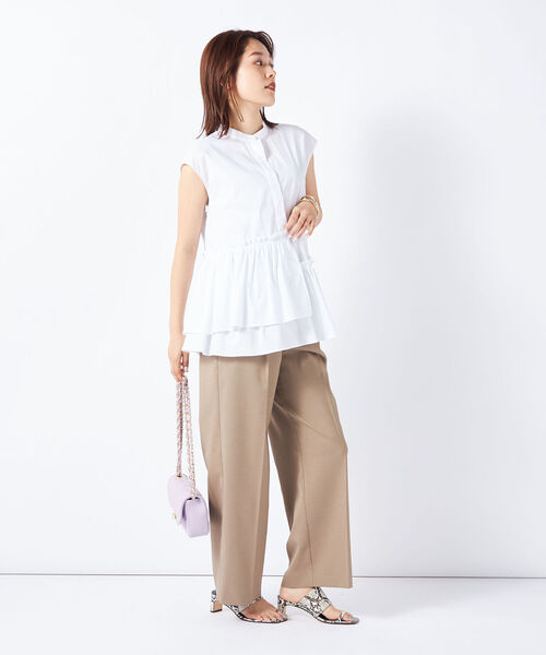 「NOLLEY'S Sophi」 半袖ブラウス 38 ベビーピンク レディース_画像8