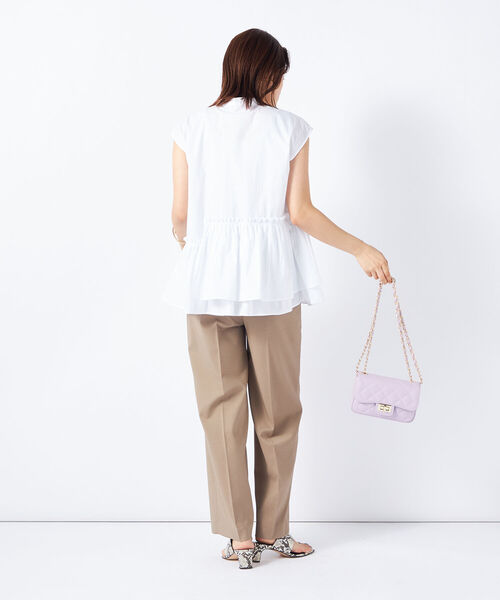 「NOLLEY'S Sophi」 半袖ブラウス 38 ベビーピンク レディース_画像9