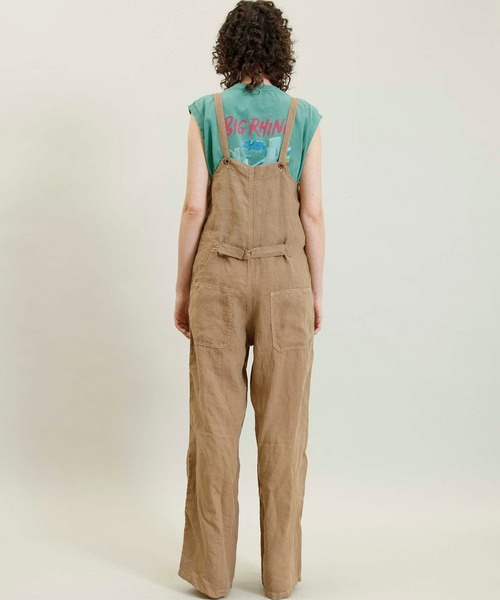 「Johnbull」 オーバーオール LARGE オリーブ レディース_画像8