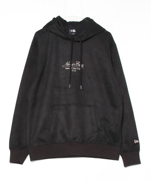NEW ERA（ニューエラ） パーカー 裏起毛 P SUEDE PO HOODIE BLK メンズ